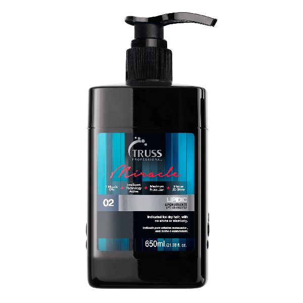 Липидная маска для восстановления волос TRUSS MIRACLE LIPIDIC 650 мл.